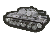 KV-1 model 1940 s ekranami